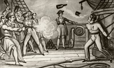 Massacro del Capitano Skinner da Unknown artist