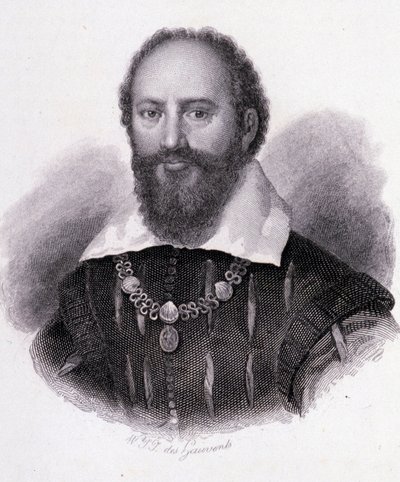 Maximiliano di Béthune (1560-1641) Duca di Sully, ritratto sulla tomba da Unknown artist