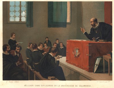 Melchior Cano o Canus, grande teologo domenicano che insegnava filosofia e teologia all