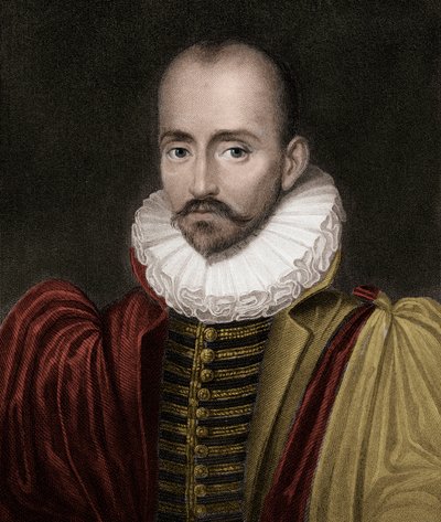 Michel Eyquem de Montaigne 1533-1592 da Unknown artist