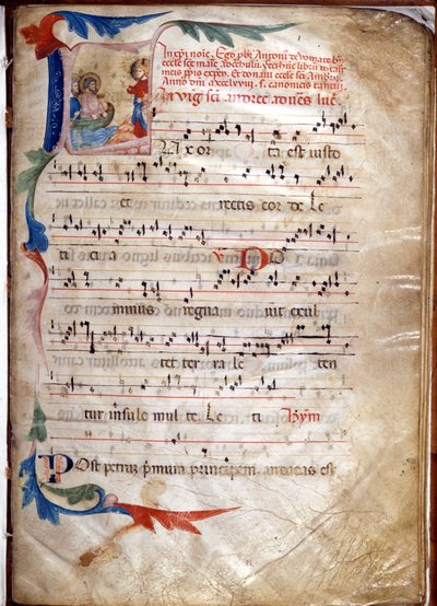 Messale di Antonio de Vomate, Liturgia Ambrosiana da Unknown artist