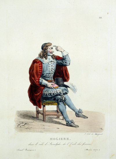 Costume di Molière nel ruolo di Arnolphe nella commedia 