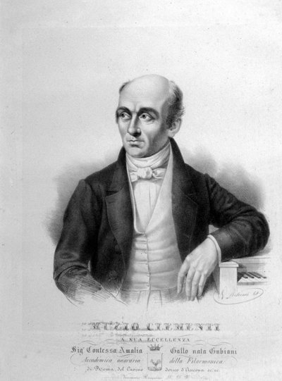 Muzio Clementi (1752-1832), pianista e compositore italiano da Unknown artist