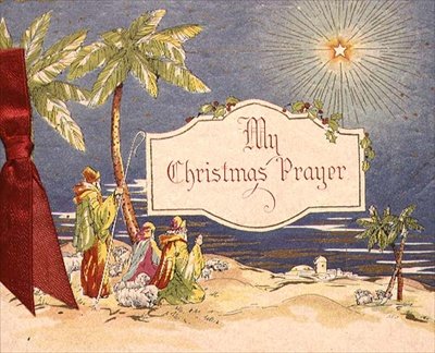 "La mia preghiera di Natale", cartolina di Natale da Unknown artist