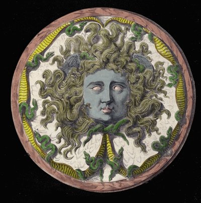 Mitologia: rappresentazione della Medusa, una delle tre Gorgoni da Unknown artist