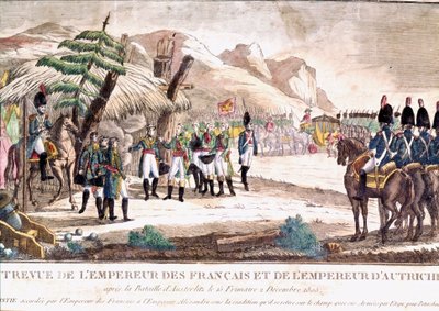 Guerra napoleonica: Napoleone I incontra l