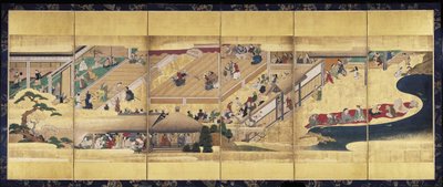 Spettacolo Noh: Funa Benkei da Unknown artist