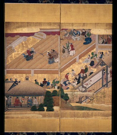 Spettacolo Noh: Funa Benkei da Unknown artist