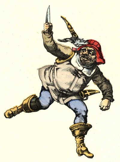 Orco. Illustrazione della fiaba "Pollicino" di Charles Perrault da Unknown artist