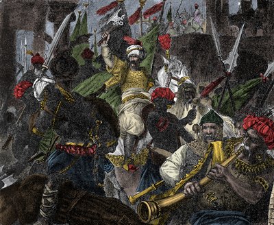 Il 29 maggio 1453, assalto di Costantinopoli da parte di Maometto II, sultano dell