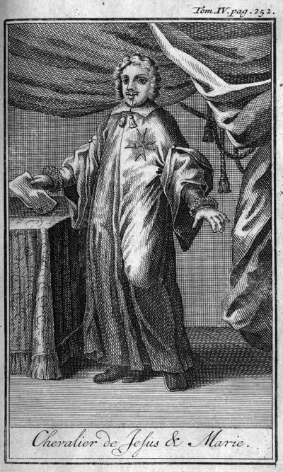 Ordini di cavalleria. Cavaliere di Gesù e Maria in Italia nel XVII secolo. In 