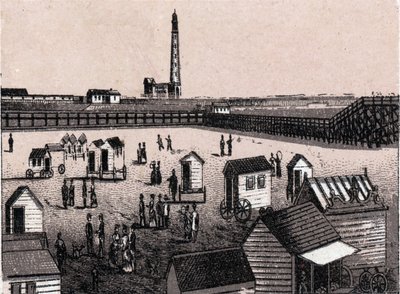 Ostenda, Belgio: vista dei bagni orientali e del porto. in "Il mondo illustra 168 vedute" Non datato (fine XIX secolo) da Unknown artist