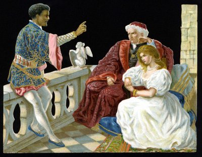Otello, Desdemona e Iago - in 