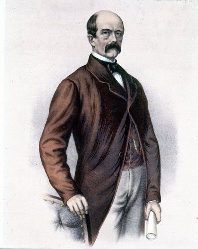 Otto, Principe von Bismarck (1815 - 1898), statista tedesco. da Unknown artist