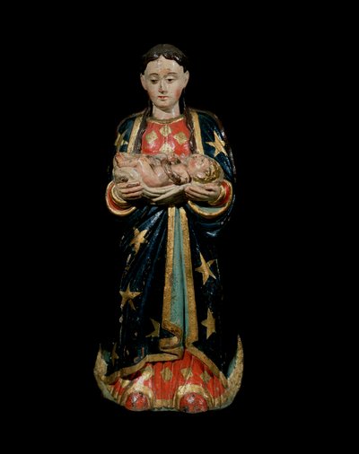 Nostra Signora del Perdono (scultura in legno policromo) da Unknown artist