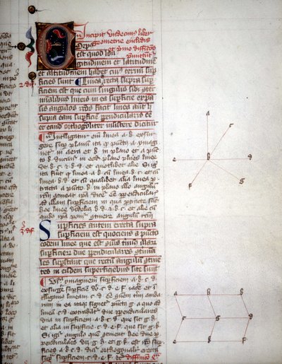 Pagina di un manoscritto di 