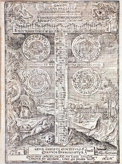 Pagina tratta da Compendium of Music da Unknown artist