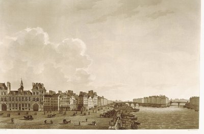 Parigi. Municipio e fiume Senna da Unknown artist