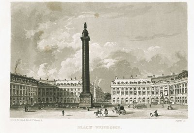 Parigi. Place Vendome da Unknown artist