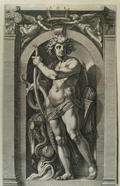 Personificazione del Sole da Unknown artist