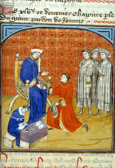 Filippo VI, 512, 356r: Richiesta di autorizzazione alla Biblioteca Municipale di Tolosa (tel: 05 62 27 66 66) da Unknown artist