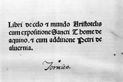 Philosophiae Pauperum di Alberto Magno (1206 - 1280), teologo e filosofo tedesco. Brescia da Unknown artist