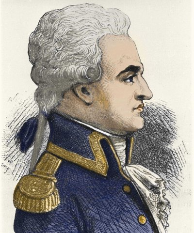 Pierre Charles de Villeneuve (1763-1806), viceammiraglio francese, sconfitto da Nelson a Trafalgar. da Unknown artist