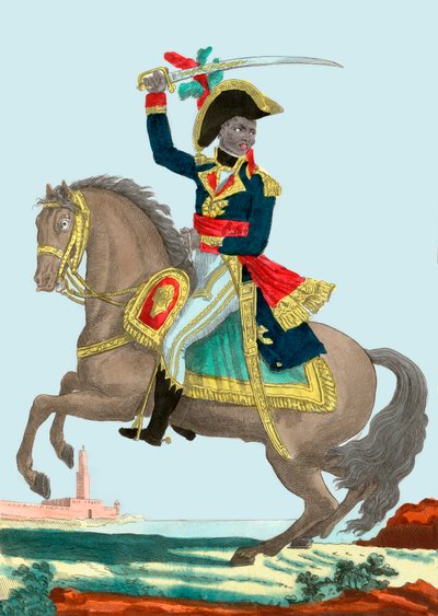 Ritratto di François Dominique Toussaint, detto Toussaint Louverture da Unknown artist