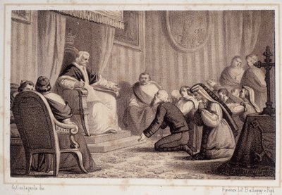 Pio VII (1742 - 1823) revoca il decreto che ordina la distruzione di Sonnino - in "Storia d