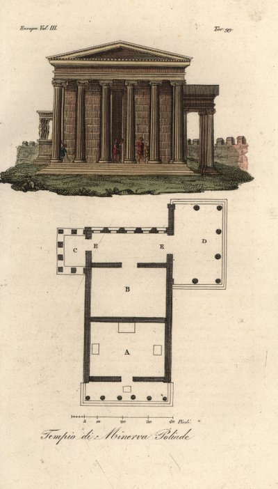 Piano e elevazione dell