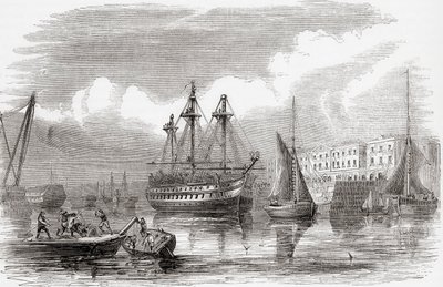 Plymouth, Inghilterra (incisione) da Unknown artist