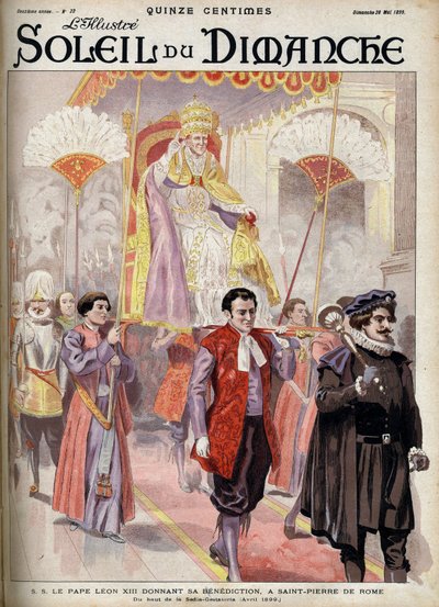 Papa Leone XIII (Gioacchino Pecci) da Unknown artist