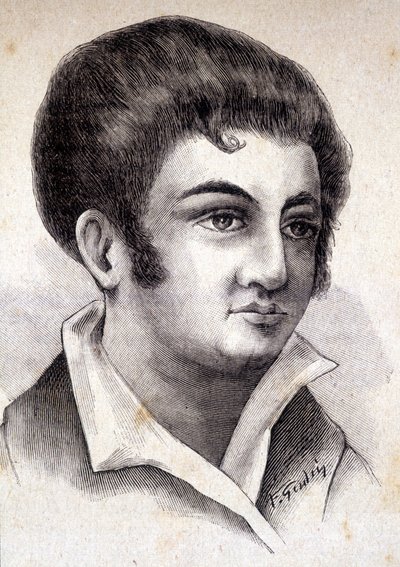 Ritratto di Jean Flévéé, corrispondente intimo di Napoleone I (1767 - 1839) - in "I Contemporanei", s.d. fine XIX secolo da Unknown artist