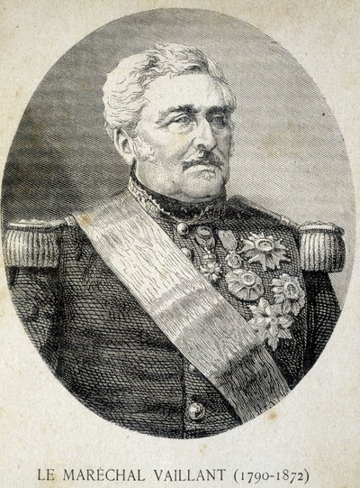 Ritratto del Maresciallo Vaillant (1790 - 1872) - in "I Contemporanei", fine XIX secolo da Unknown artist