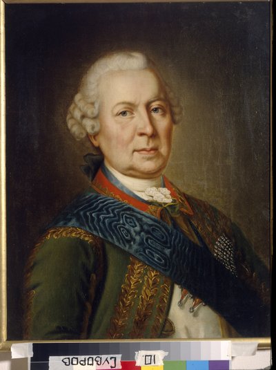 Ritratto del conte Burckhardt Christoph von Munnich da Unknown artist