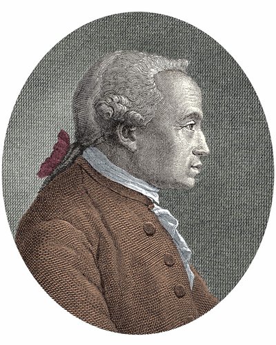 Ritratto di Immanuel Kant (1724-1804) filosofo tedesco da Unknown artist