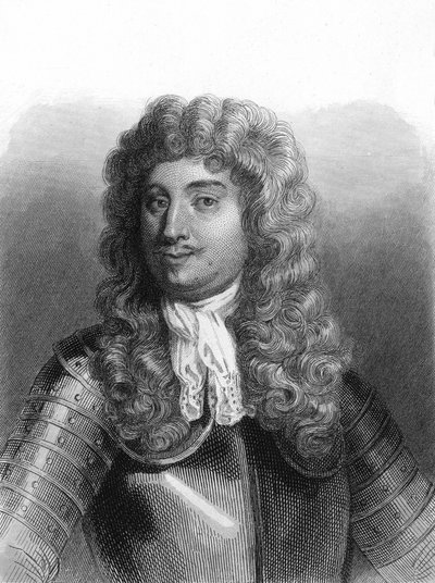 Ritratto di Abraham, Marchese Duquesne (1610 - 1688), Marinaio francese - in "Histoire des Français" di Lavallée, incisione, sd. da Unknown artist
