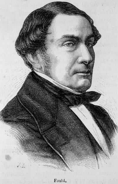 Ritratto di Achille Fould (1800-1867), banchiere ebreo francese, sostenitore del libero scambio e del Saint-Simonismo da Unknown artist