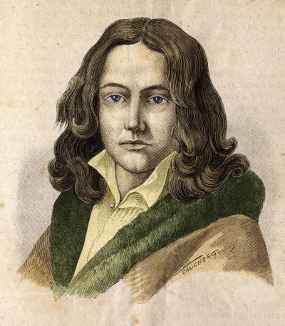 Ritratto di Adelbert de Chamisso (1781 - 1838) - in "Les Contemporains", n.d. fine XIX secolo da Unknown artist