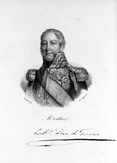 Ritratto di Adolphe Edouard Casimir Joseph Mortier, Duca di Treviso, maresciallo e politico francese da Unknown artist