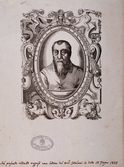 Ritratto di Adrian Willaert (xilografia) da Unknown artist