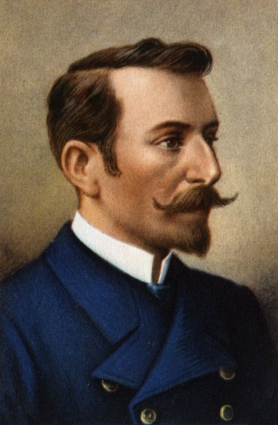 Ritratto di Adrien de Gerlache da Unknown Artist