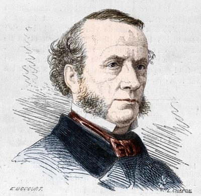 Ritratto di Albert Grisar (1808-1869) compositore belga da Unknown artist