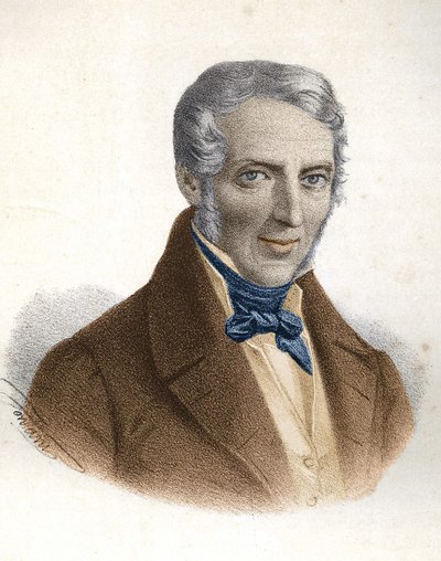 Ritratto di Alessandro Manzoni, scrittore italiano (1785 - 1873) da Unknown artist