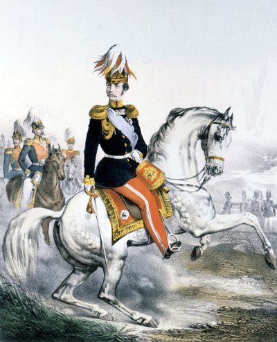 Ritratto di Alessandro II Nikolayevich (1818-1881) da Unknown artist