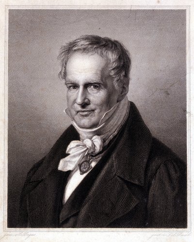 Ritratto di Alexander Von Humboldt da Unknown artist