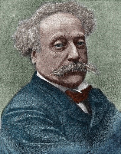 Ritratto di Alexandre Dumas Jr. (1824-1895), scrittore francese da Unknown artist