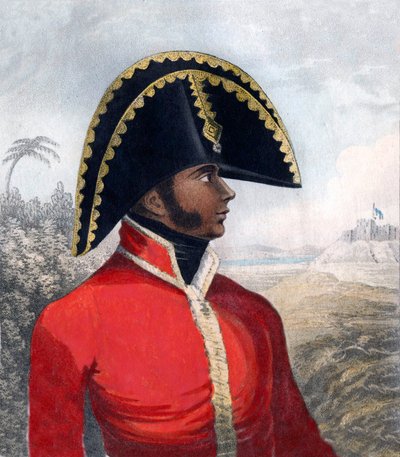 Ritratto di Alexandre Sabes (1770-1818), detto Petion - il primo Presidente della Repubblica di Haiti da Unknown artist