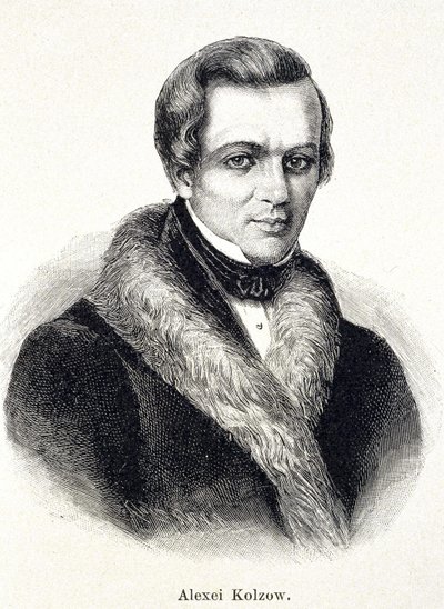 Ritratto di Alexei Kolzow da Unknown artist