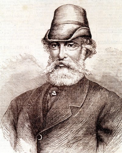 Ritratto di Alfred Krupp (1812 - 1887) da Unknown artist